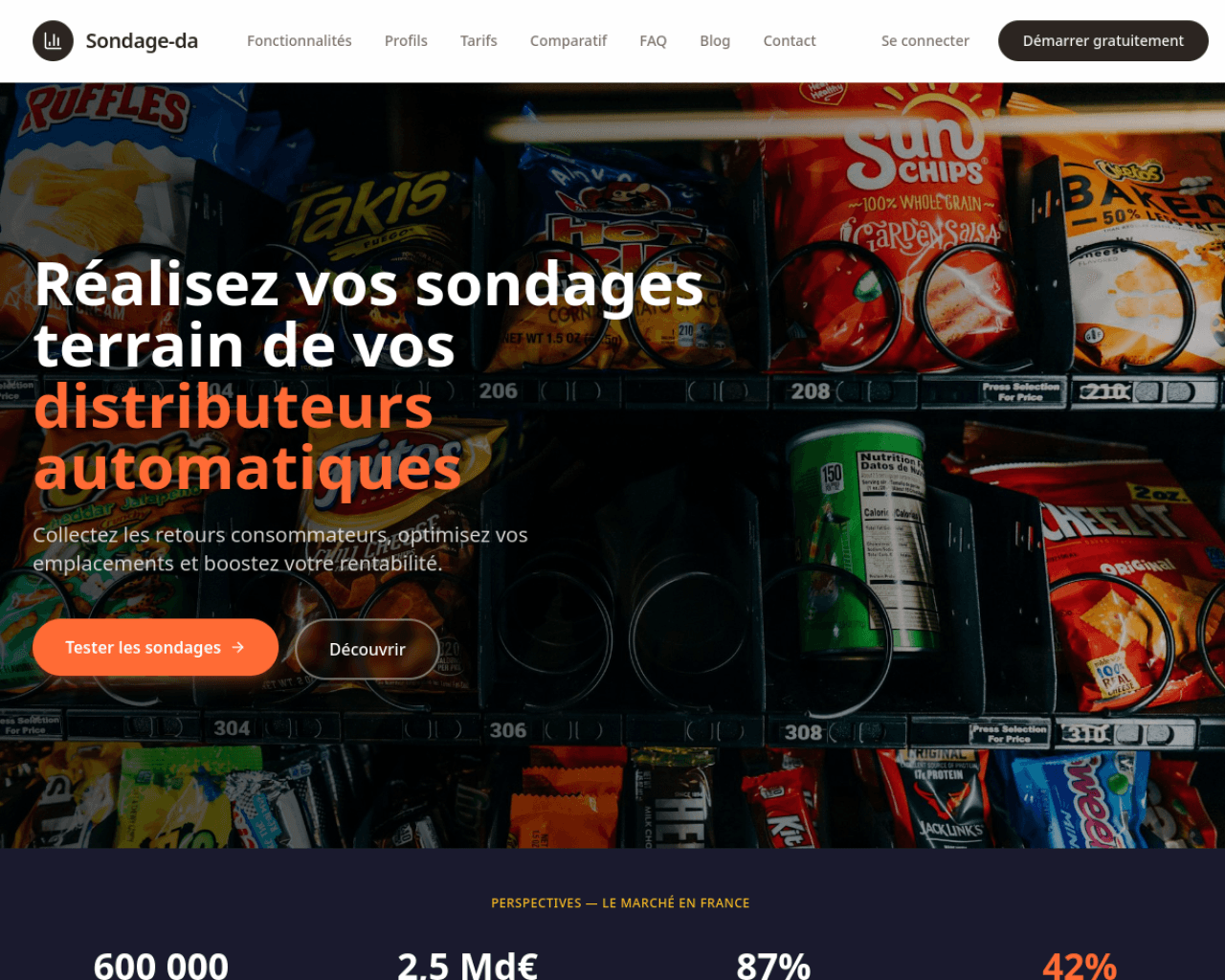 Sondage DA